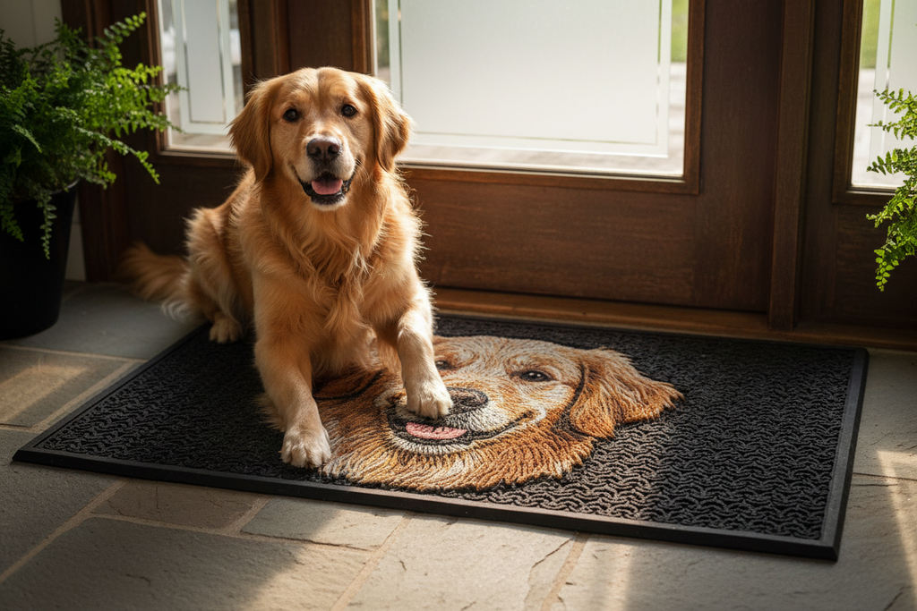 Custom Pet Doormat