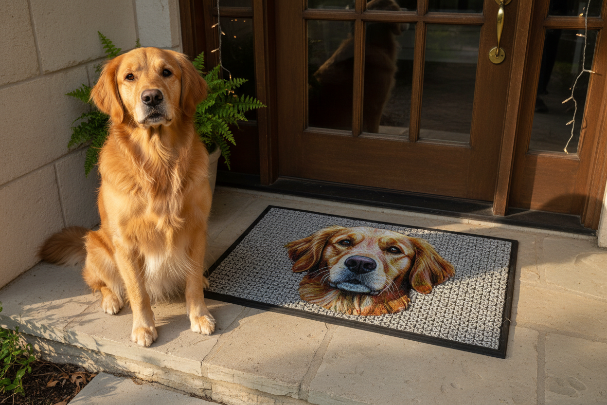 Custom Pet Doormat